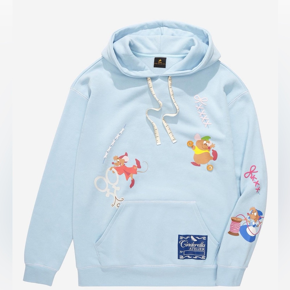 BNWT Boxlunch exclusive Disney Cinderella sewing mice hoodie XL
